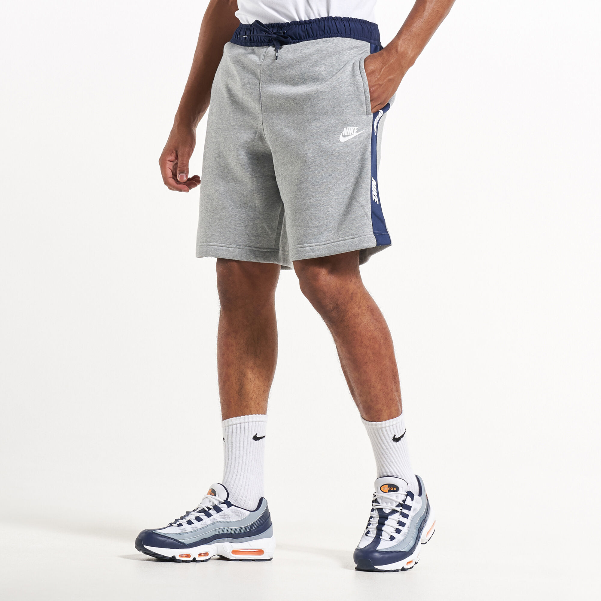 Nike hybrid shorts hotsell grey