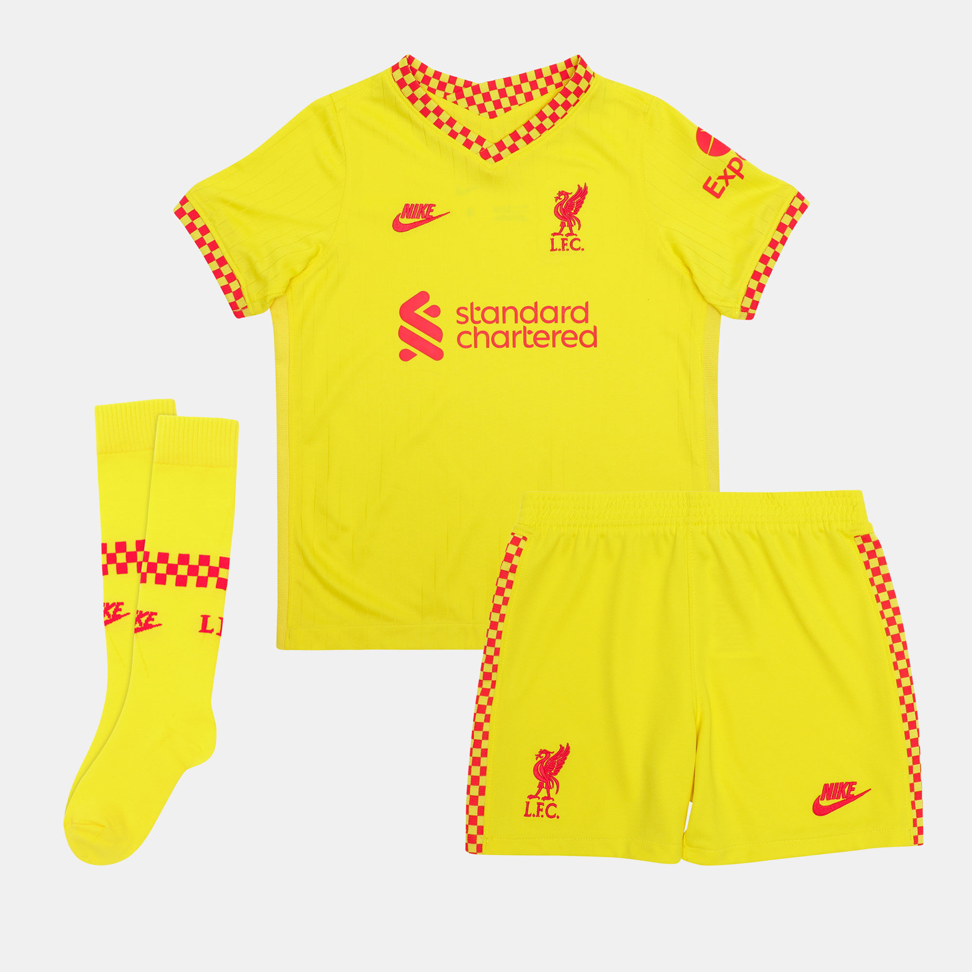 Buy Nike Kids Liverpool F.C. Third Kit 2021 22 Younger Kids