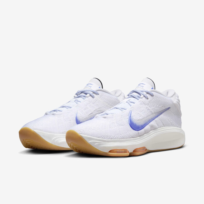 Nike G.T. Hustle 3 Blueprint Basketball Shoes White image number 4
