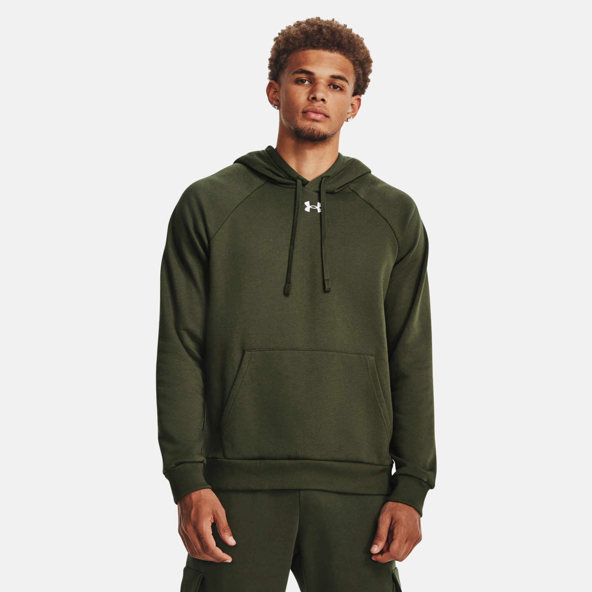 Men's under armour rival fleece hoodie clearance