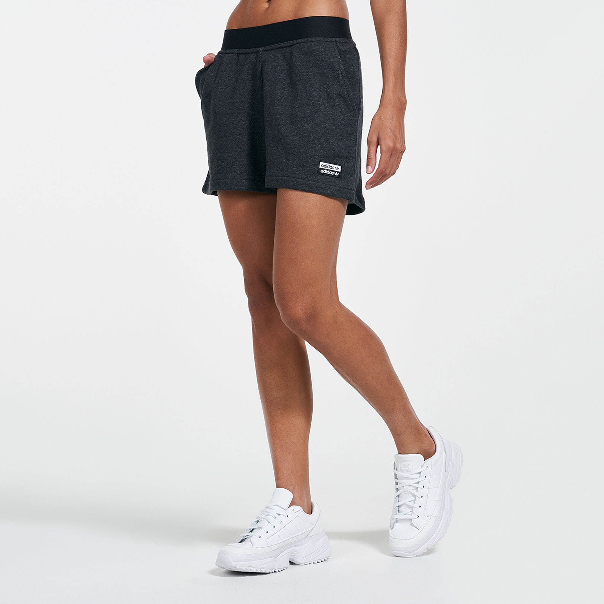 Adidas originals taping hot sale shorts