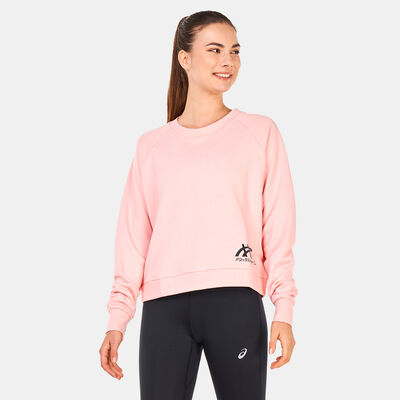 ASICS Women's Tiger Sweatshirt Pink