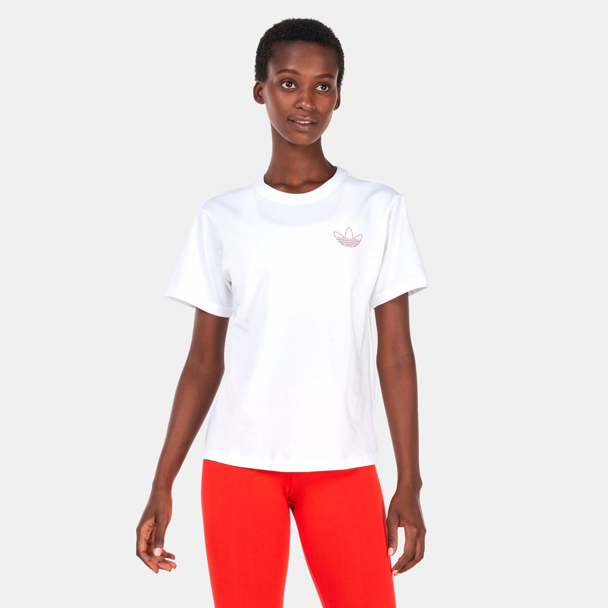 Buy adidas Originals Women s T Shirt White in Kuwait SSS