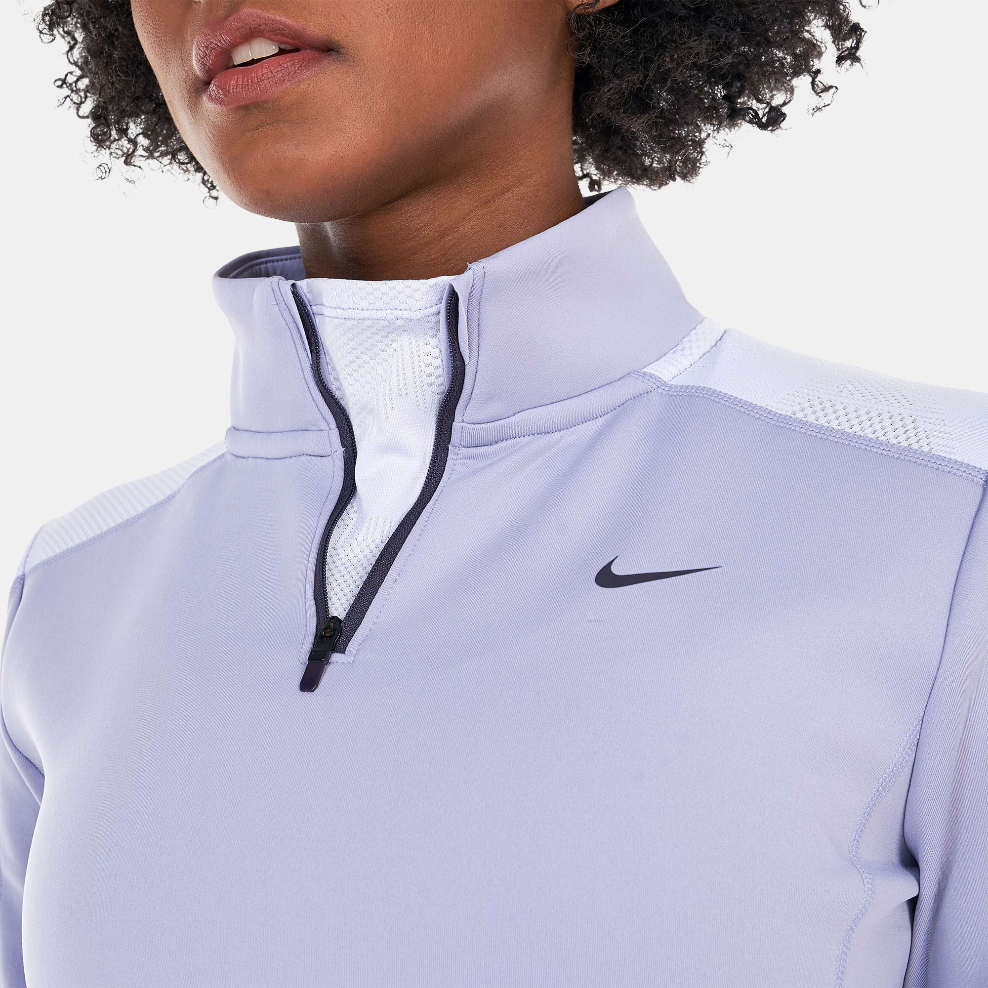 Nike dri fit long sleeve quarter zip hot sale