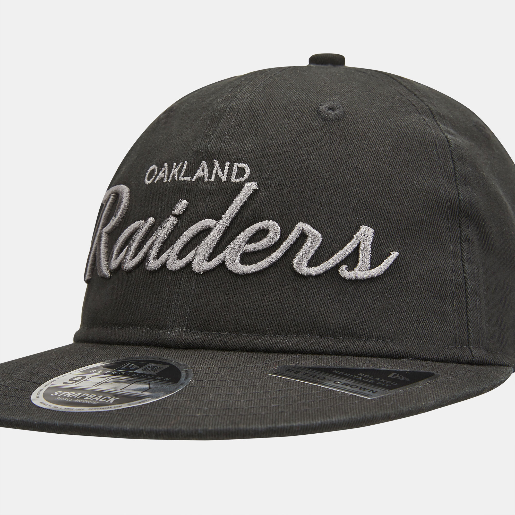 Men s NFL Retro Las Vegas Raiders 9FIFTY Retro Crown Cap Black New Era in Kuwait SSS