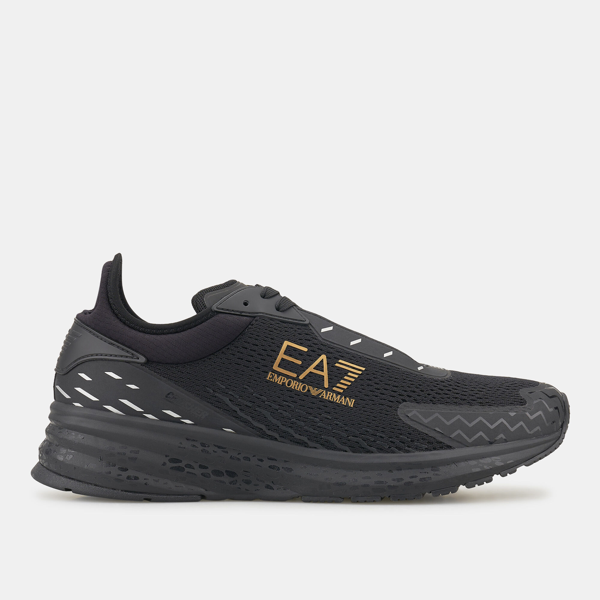 Emporio Armani EA7 Distance sneakers in black | ASOS