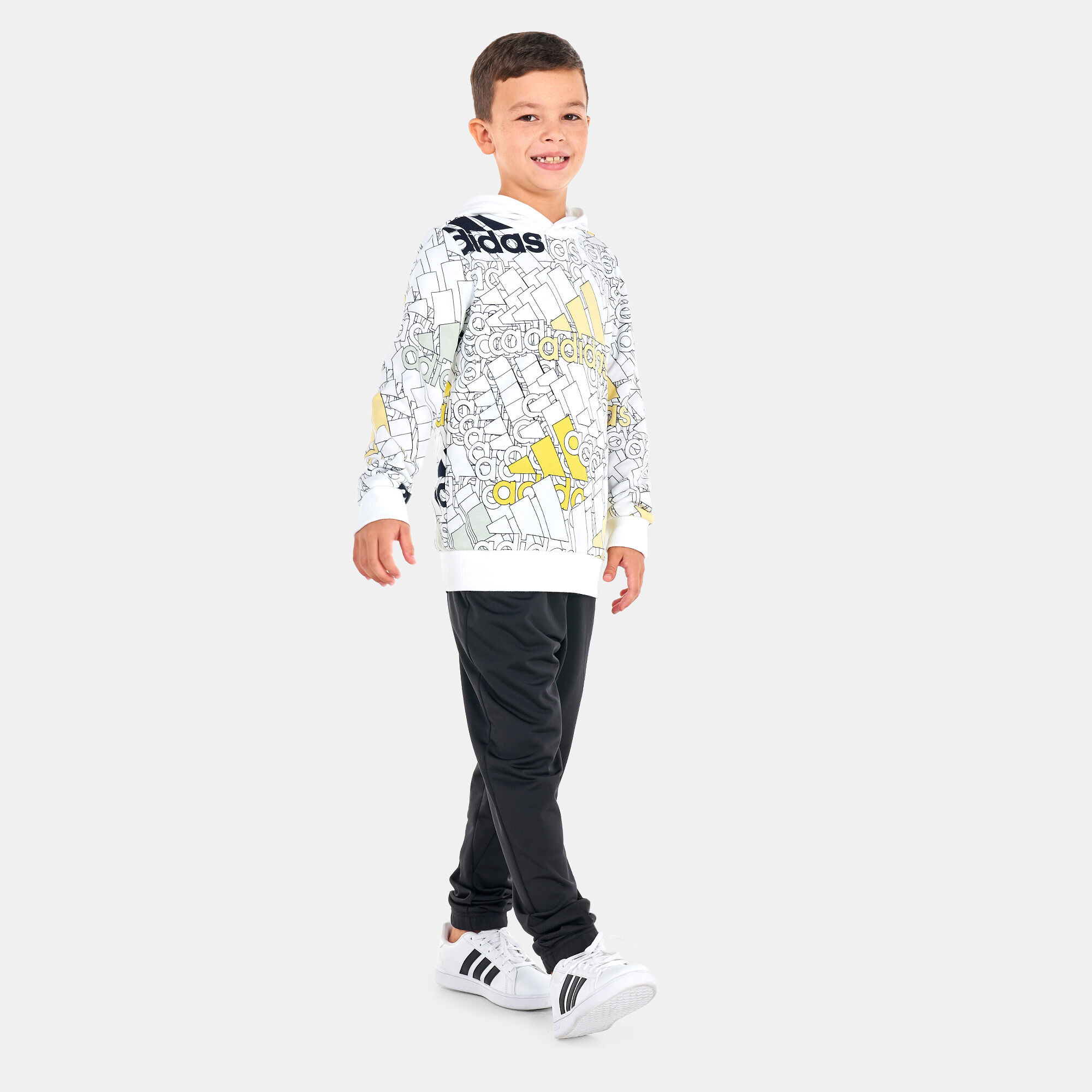 Kids Brandlove Hoodie White adidas in Kuwait SSS