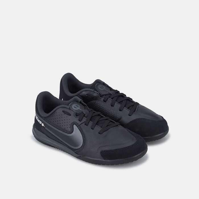 Nike Kids' Tiempo Legend 9 Academy Indoor Court Football Shoe Black image number 1