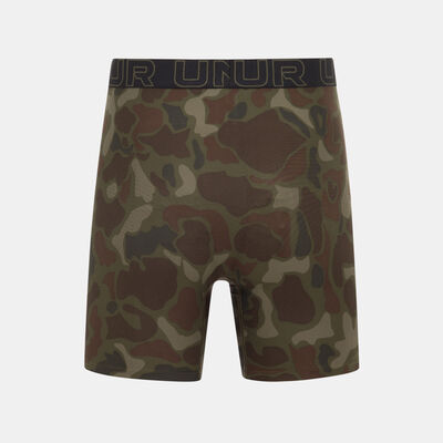 Under Armour Men's Performance Tech Boxerjock Boxers (3 Pack) Green