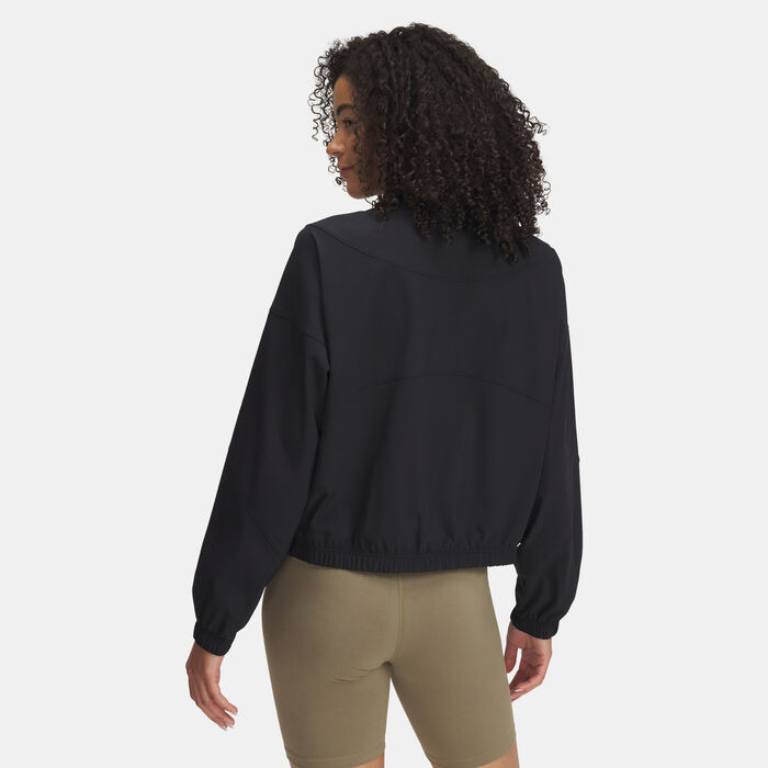 Under Armour Women's Rival Woven Jacket Black image number 1