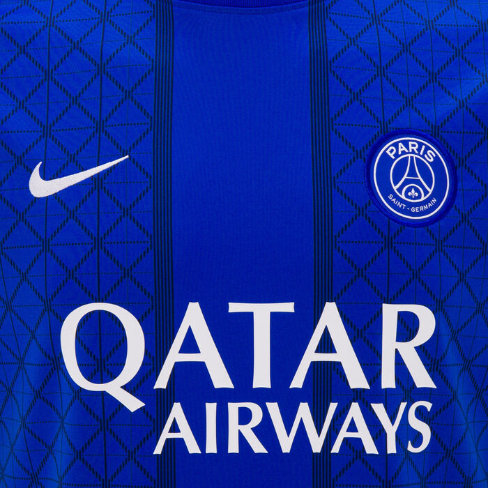 Nike Men's Paris Saint-Germain Academy Pro Home Pre-Match Football Top Blue image number 2