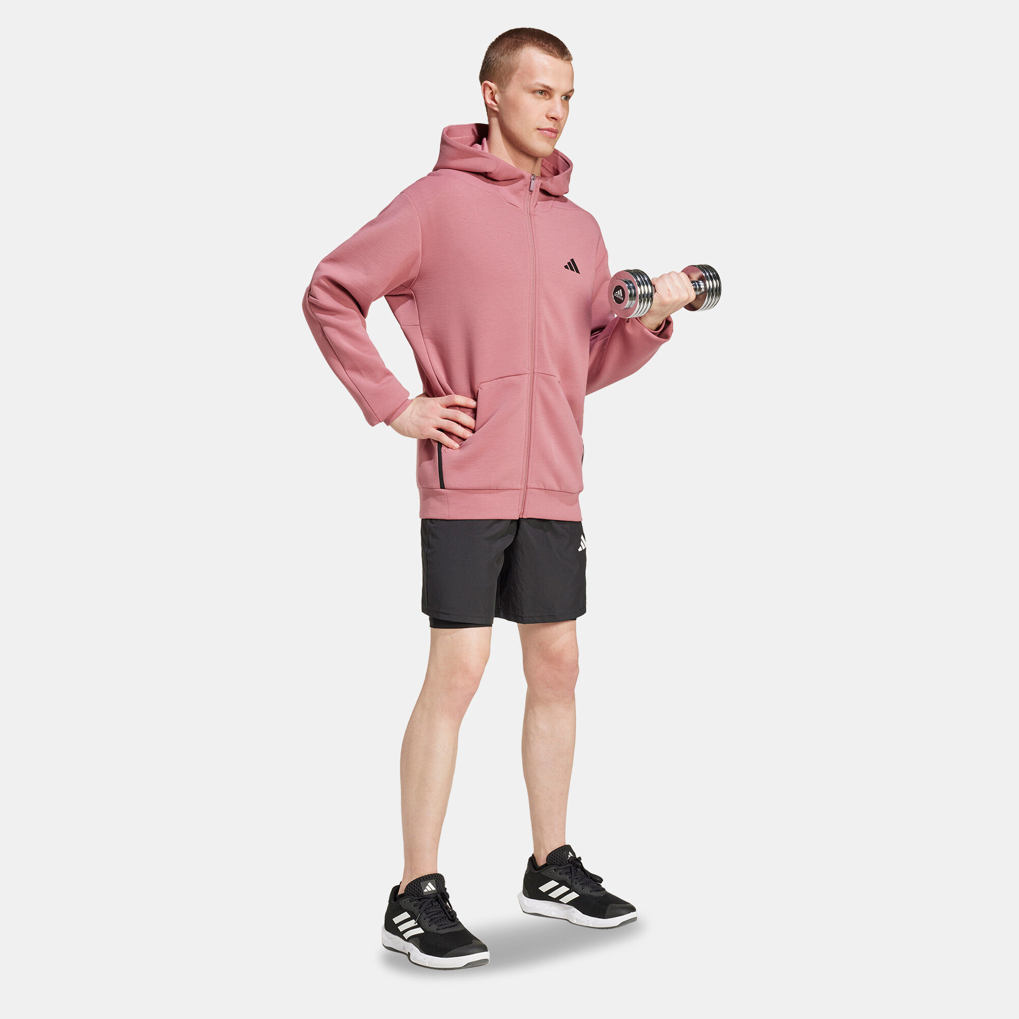 Pink adidas track jacket mens outlet