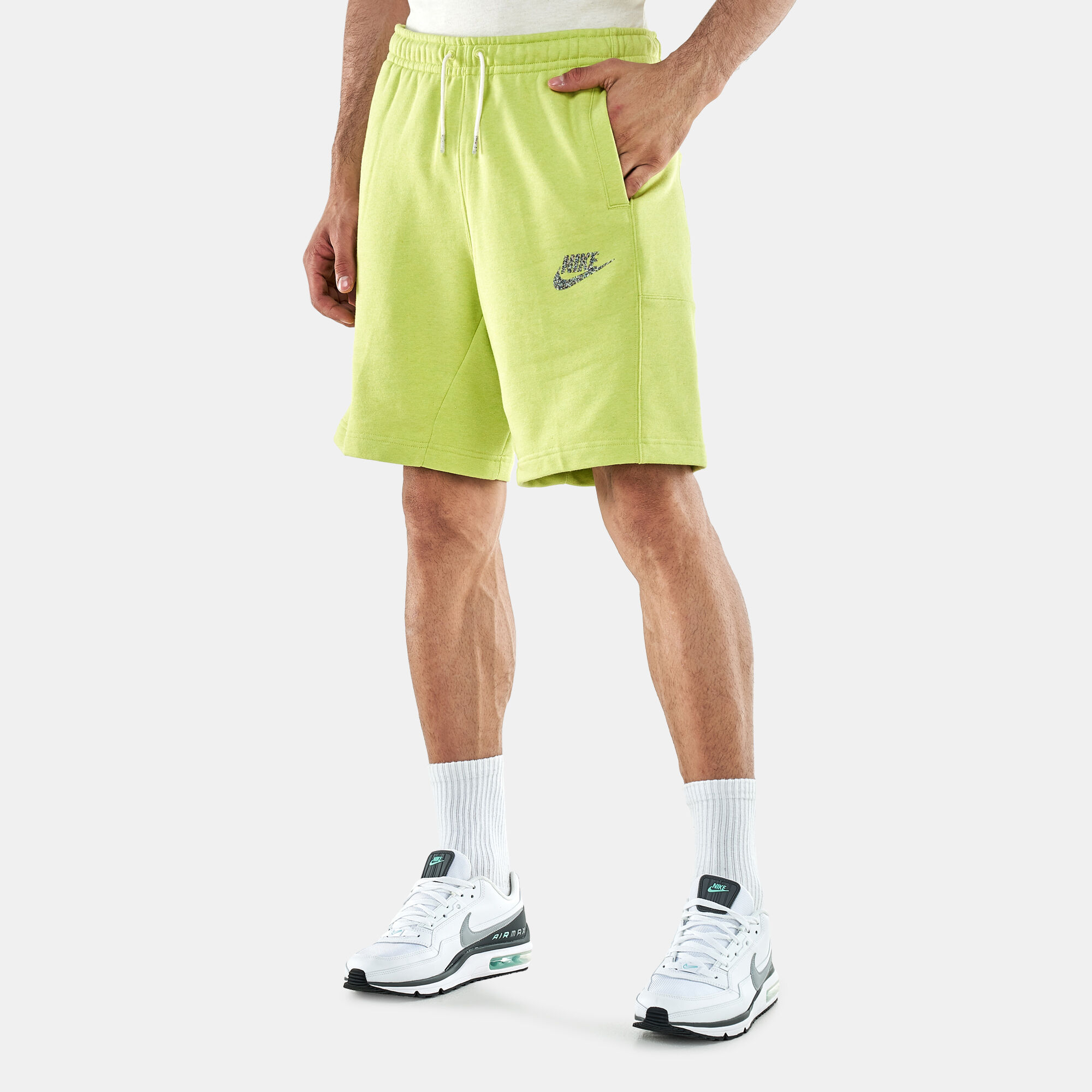 Men s Sportswear Revival Fleece Shorts Green Nike in Kuwait SSS