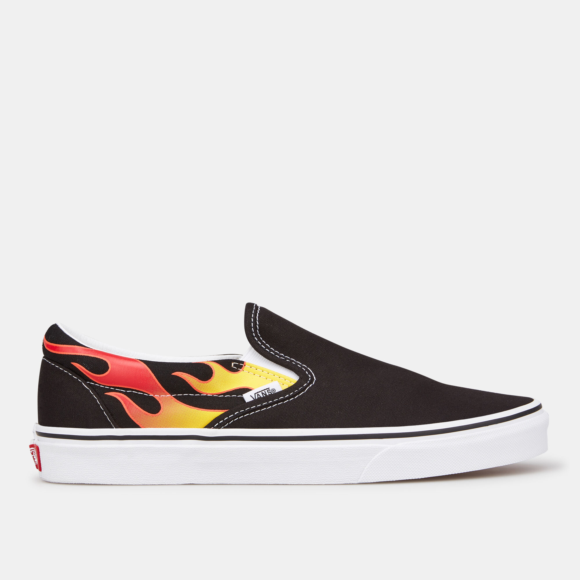Flames Slip On Shoe Black Vans in Kuwait SSS