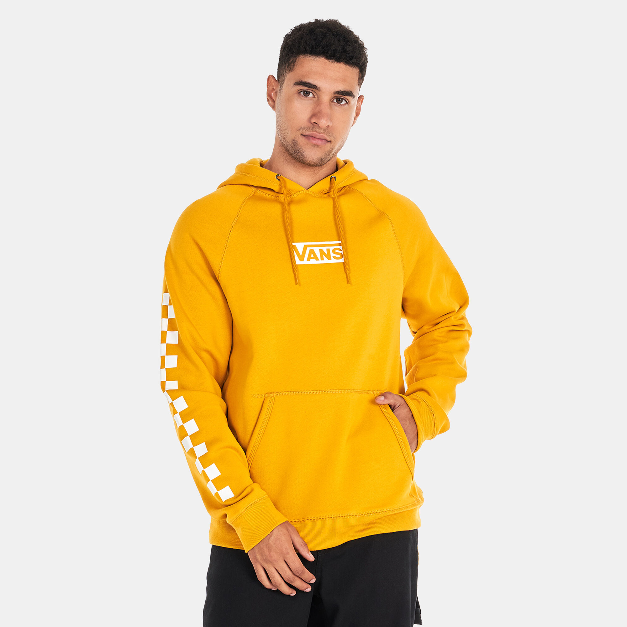 Men s Versa Standard Pullover Hoodie Gold Vans in Kuwait SSS