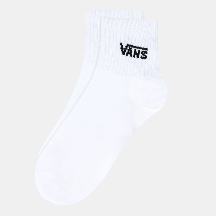 Vans Women's Half Crew Socks White image number 0