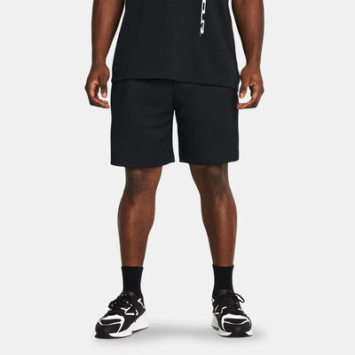 Under Armour Men's Rival Waffle Shorts Black