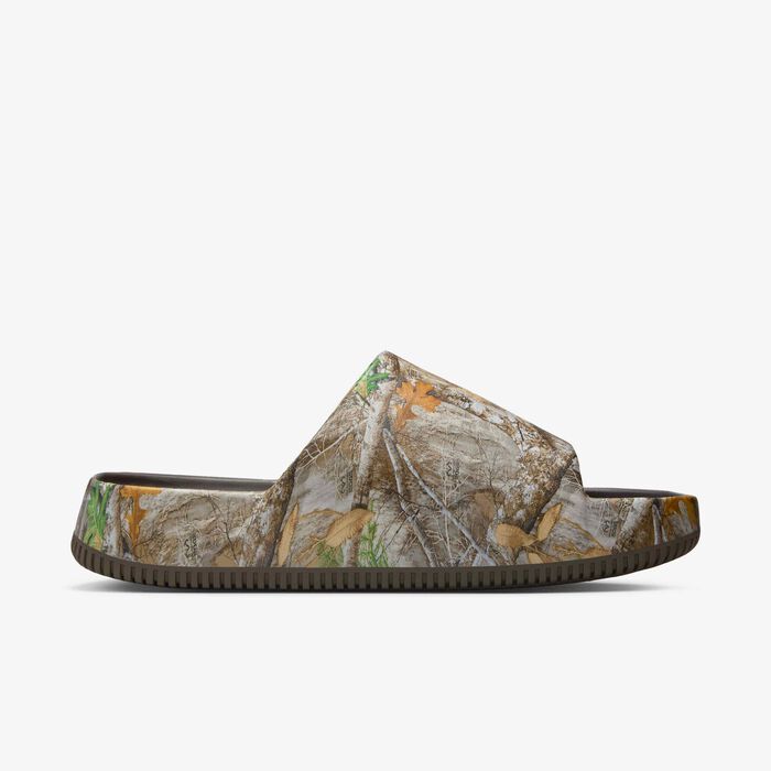 Nike Men's Calm RealTree Slides Brown image number 3