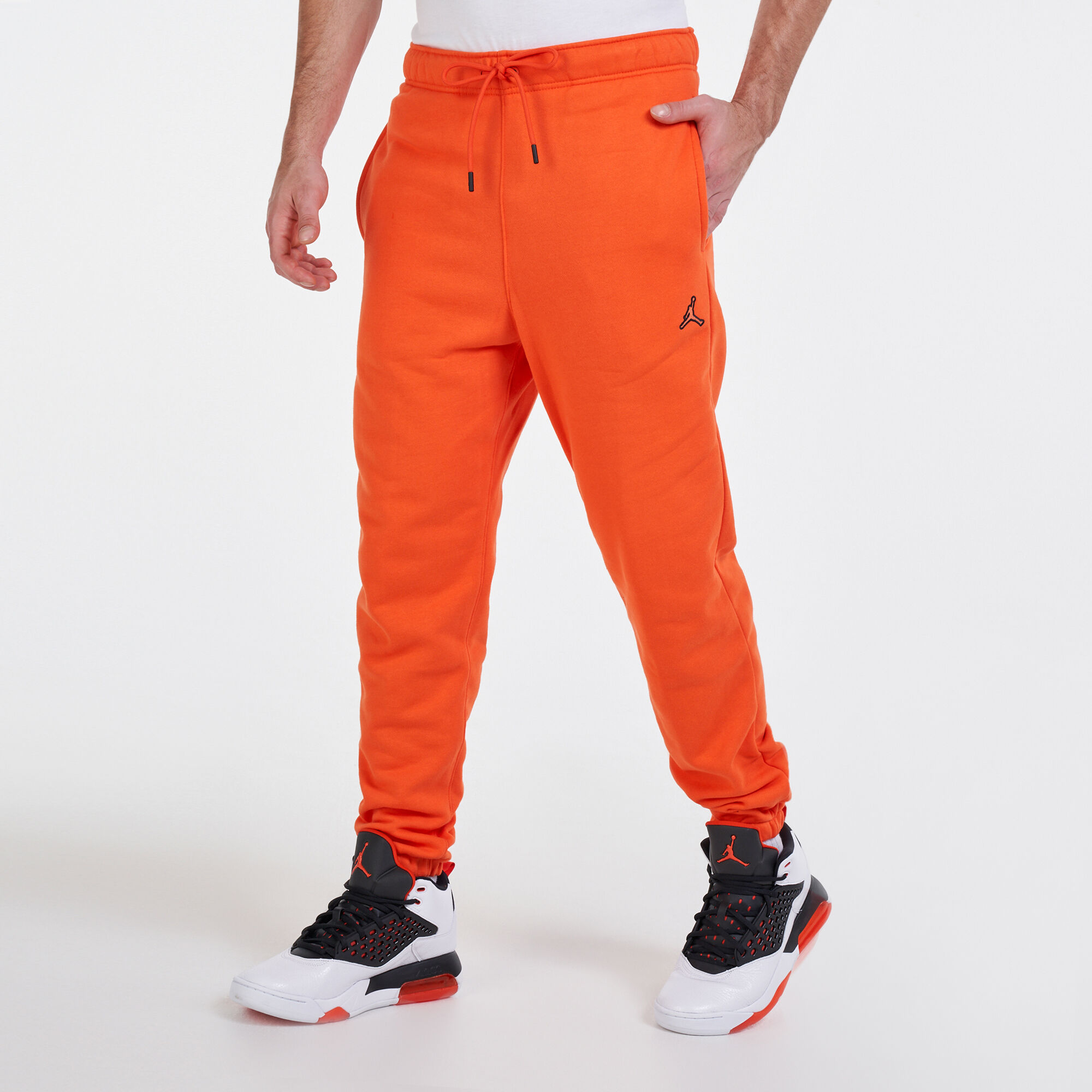 Orange jordan sweatsuit online