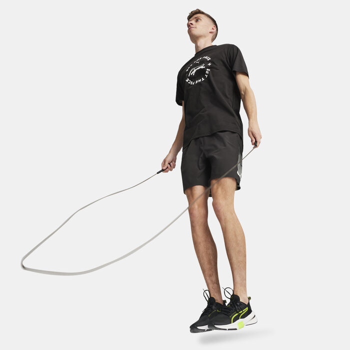 PUMA Men's Fit Running Shorts Black image number 2