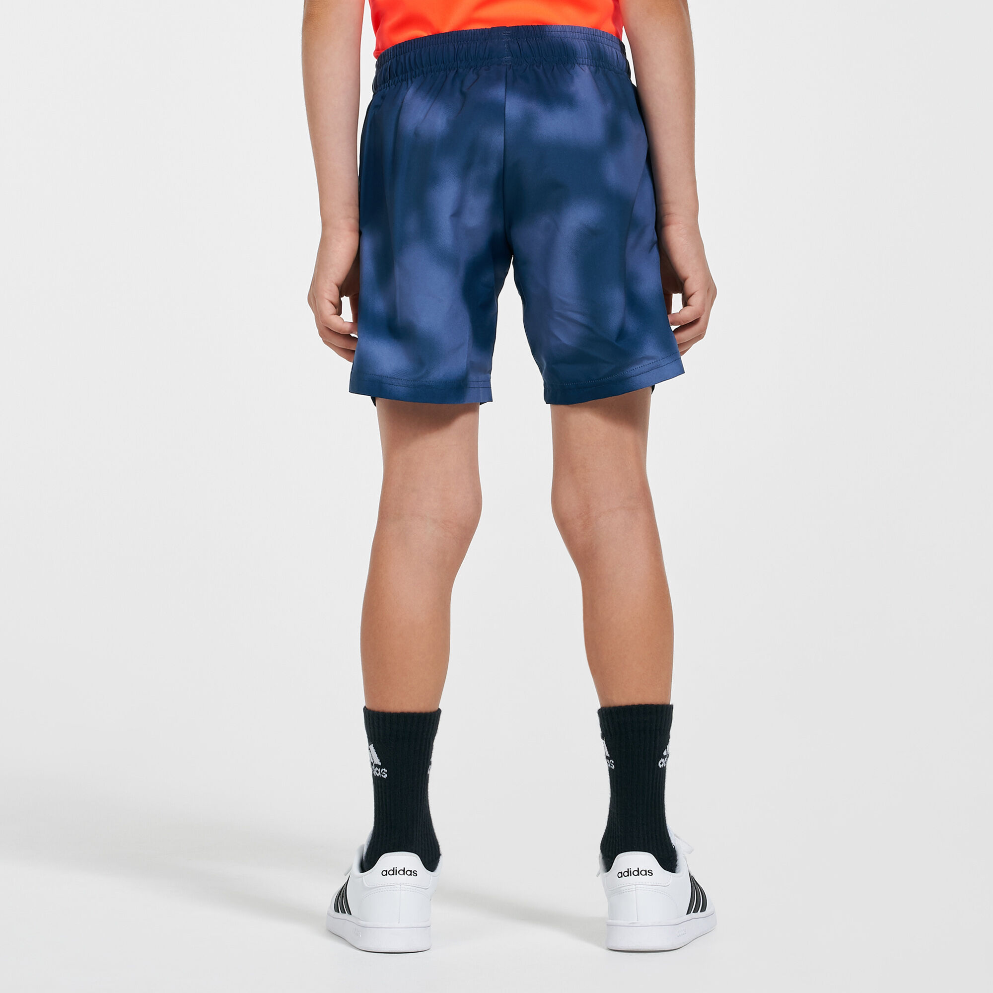 Buy adidas Originals Kids Essentials Camo Swim Shorts Blue in Kuwait SSS