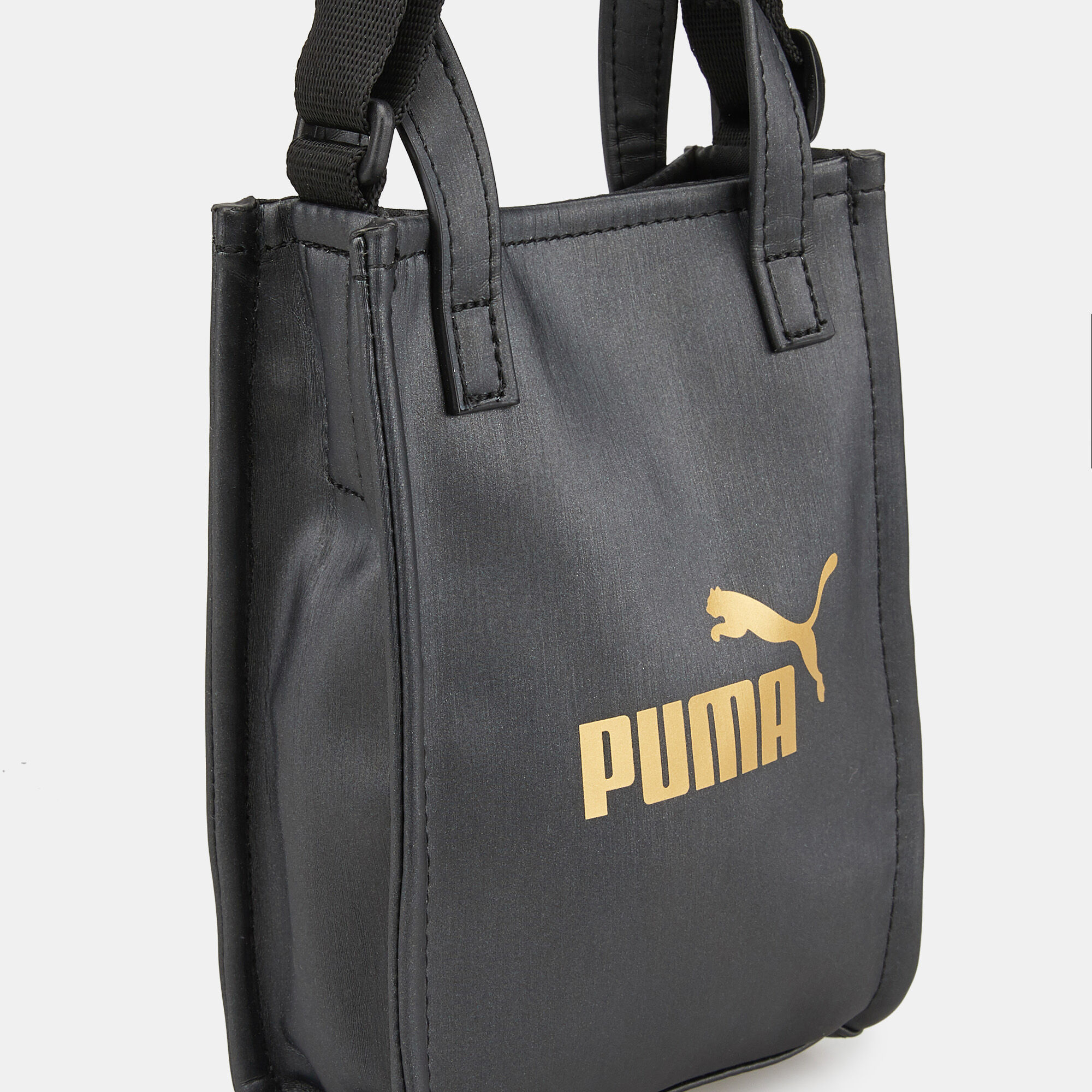 Buy PUMA Women s Core Up Mini Tote Cross Body Bag Black in Kuwait SSS