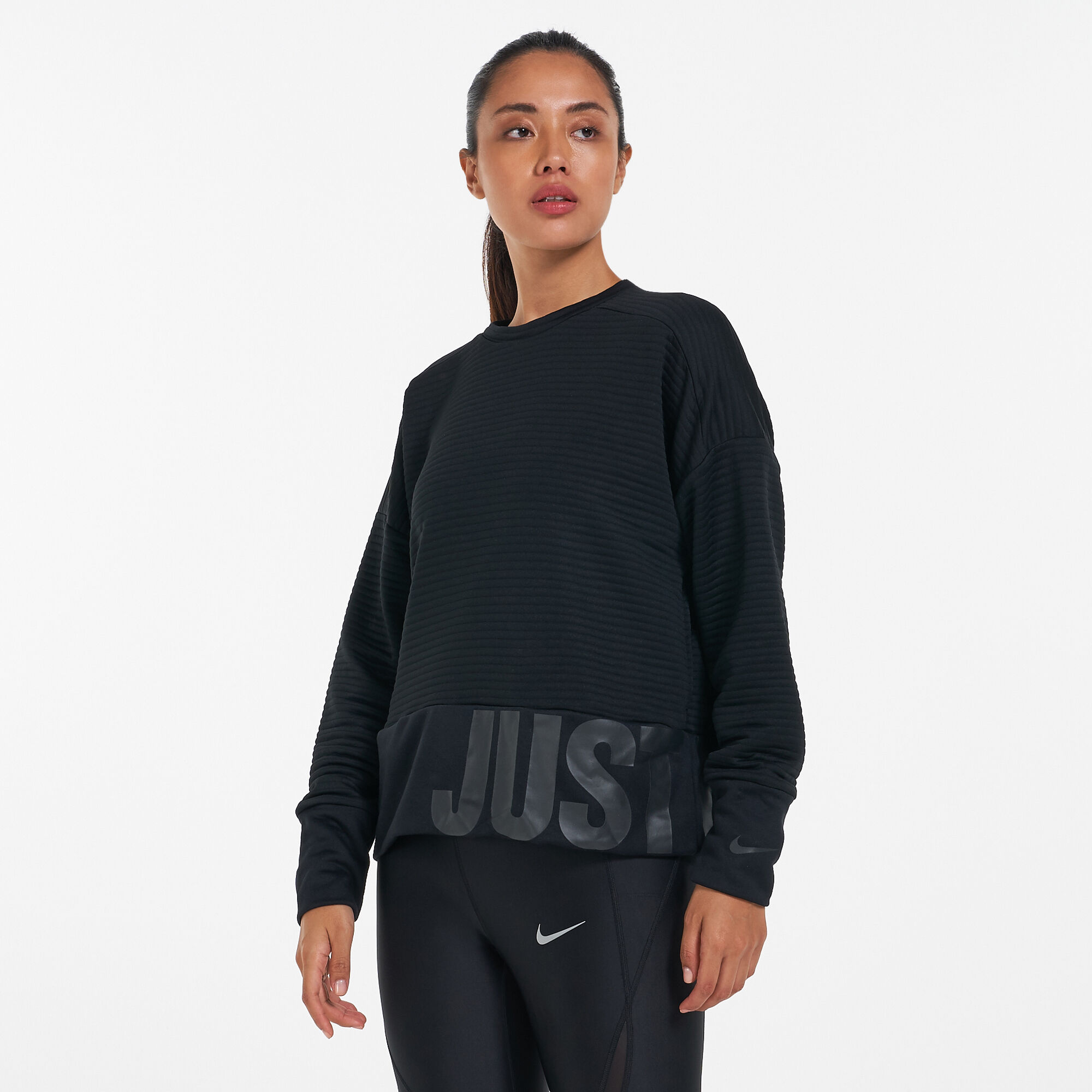 Nike just do it shop sweatshirt womens