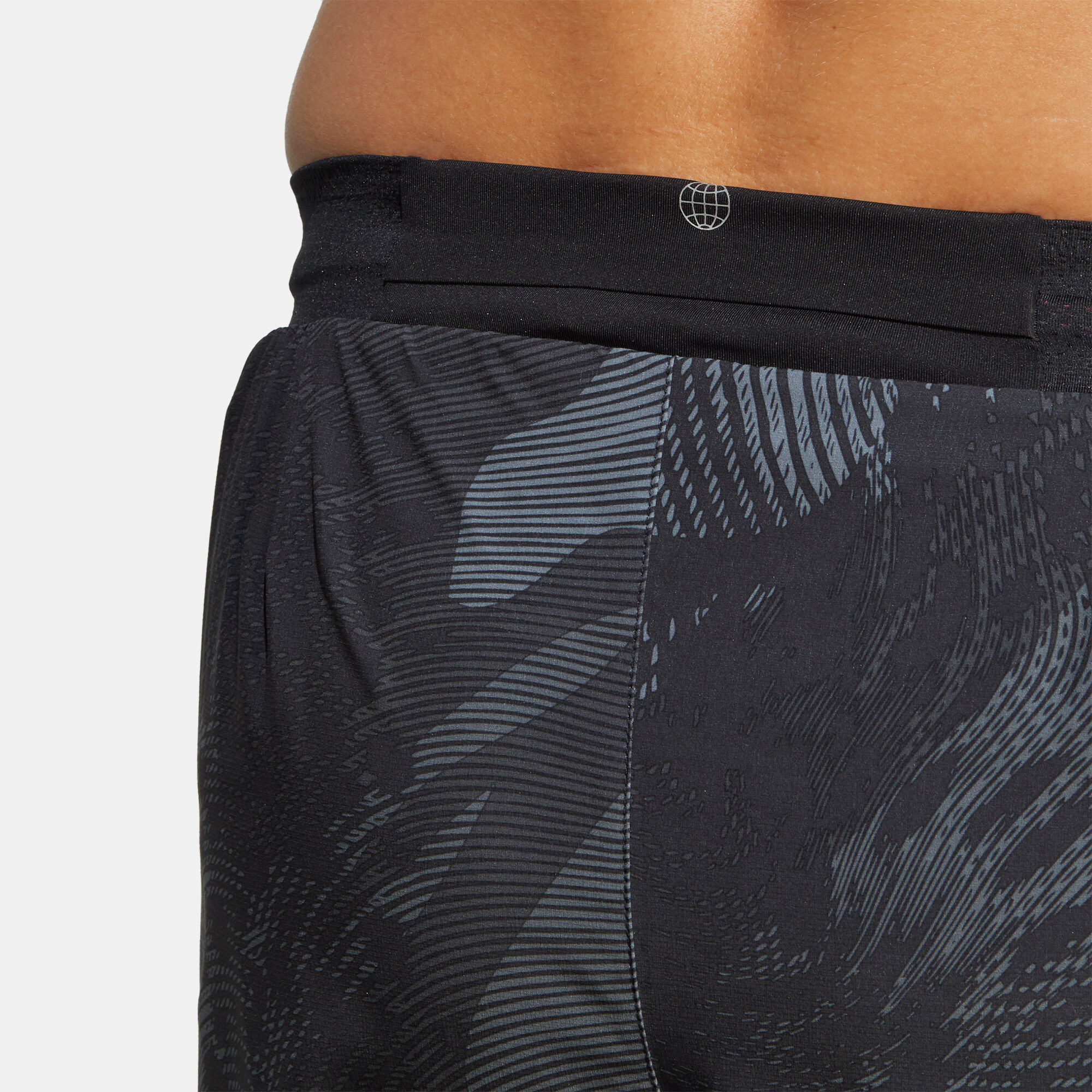 Adizero split shorts men's top