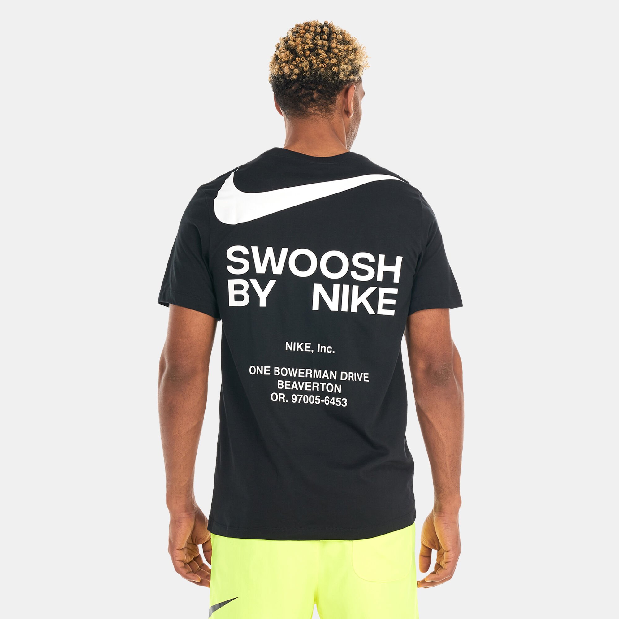 Mens nike swoosh t shirt shop