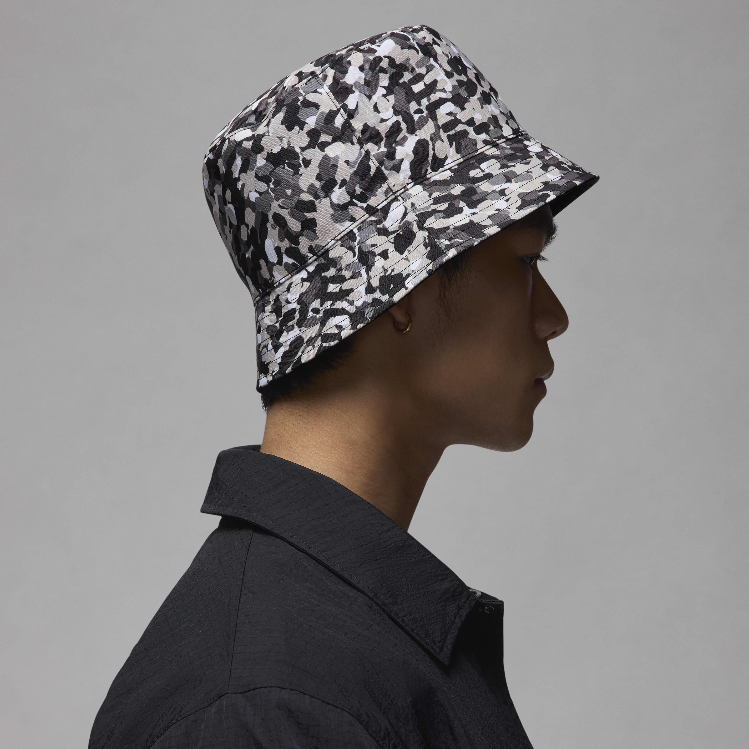Shop Jordan Apex Reversible Bucket Hat Grey Online in Kuwait
