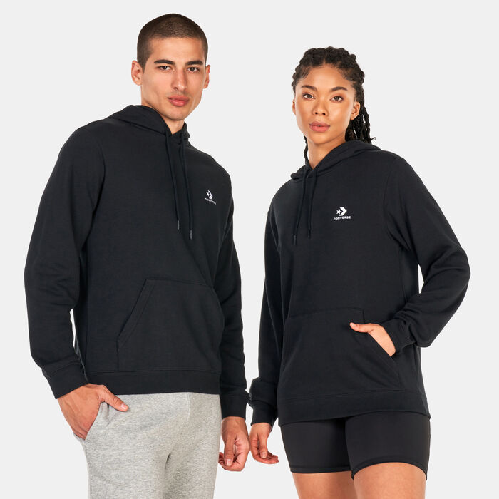 Converse Go-To Embroidered Star Chevron Pullover Hoodie Black image number 0