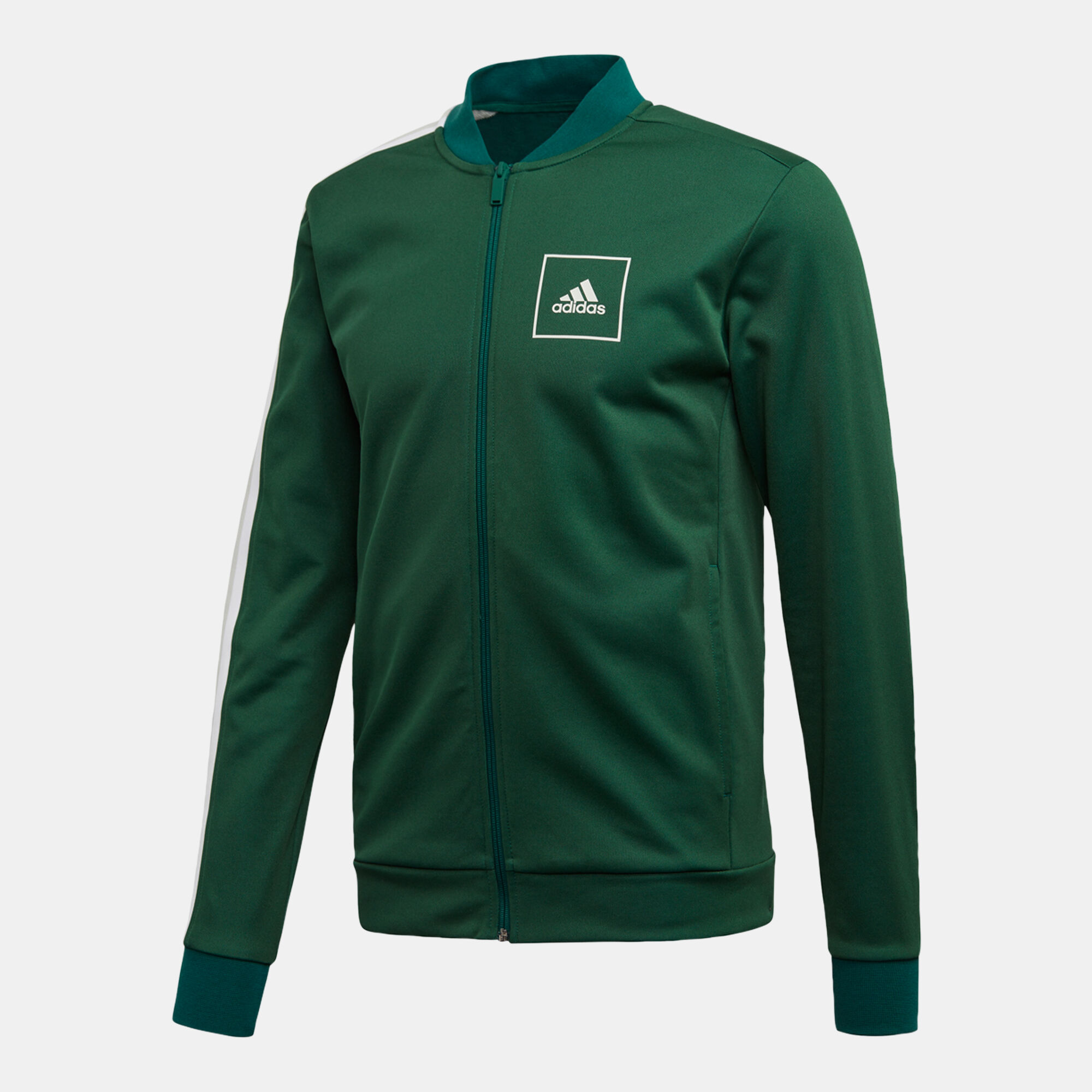 Buy adidas Men s 3 Stripes Track Jacket Green in Kuwait SSS