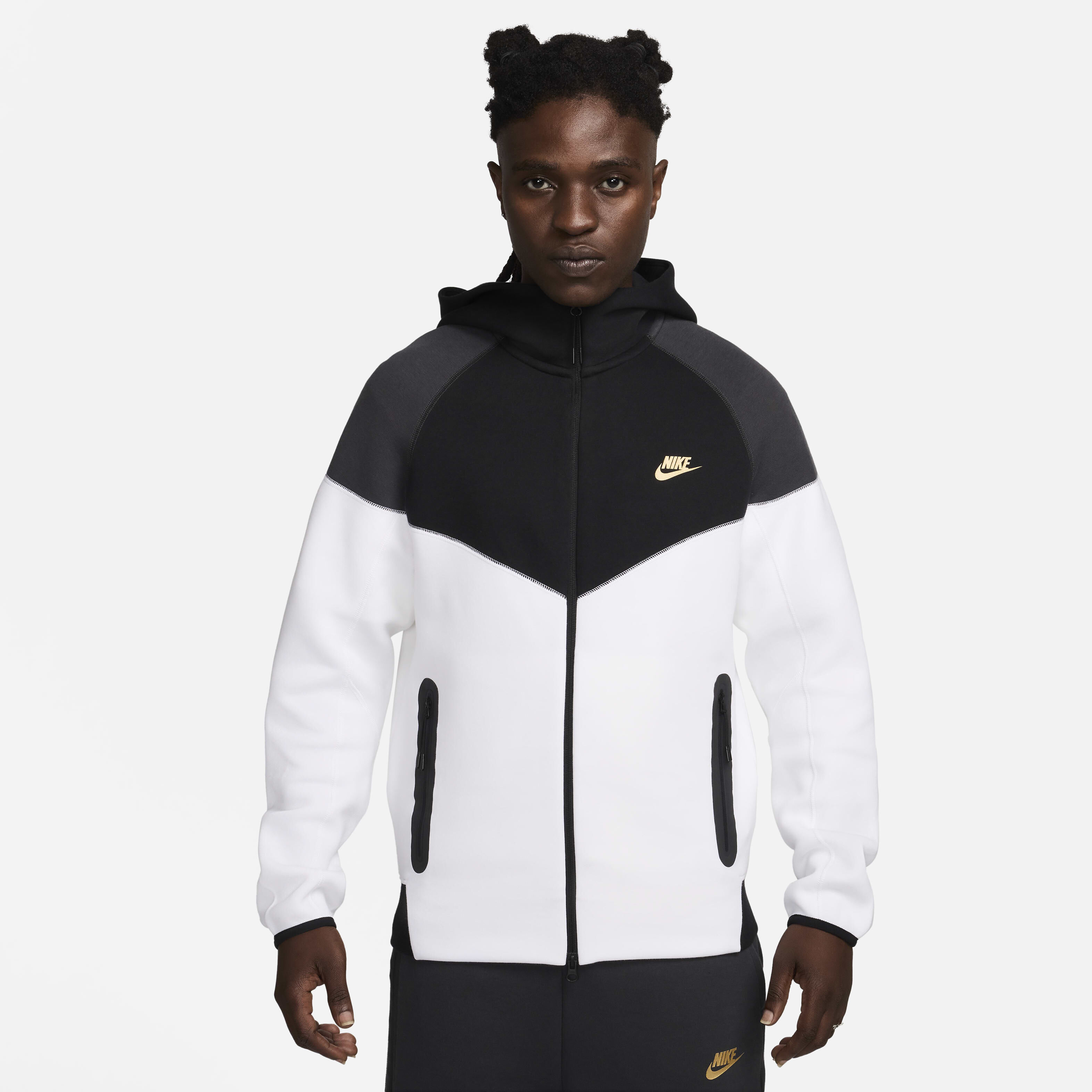 Mens sportswear tech fleece windrunner hooded sweatshirt cheap