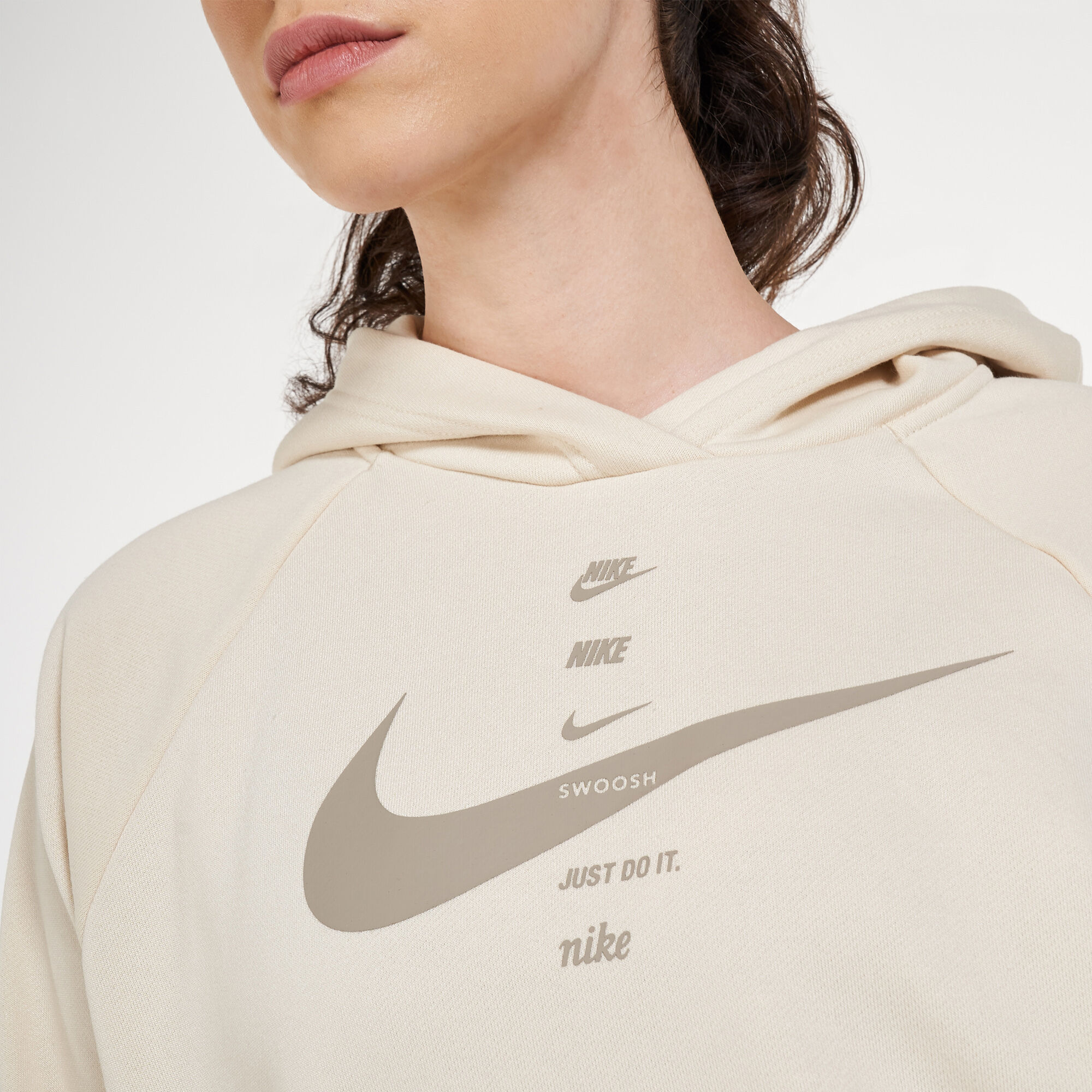 Women's nike discount cream hoodie