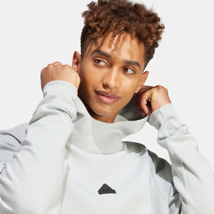 adidas Men's Z.N.E. Pullover Hoodie Grey image number 3