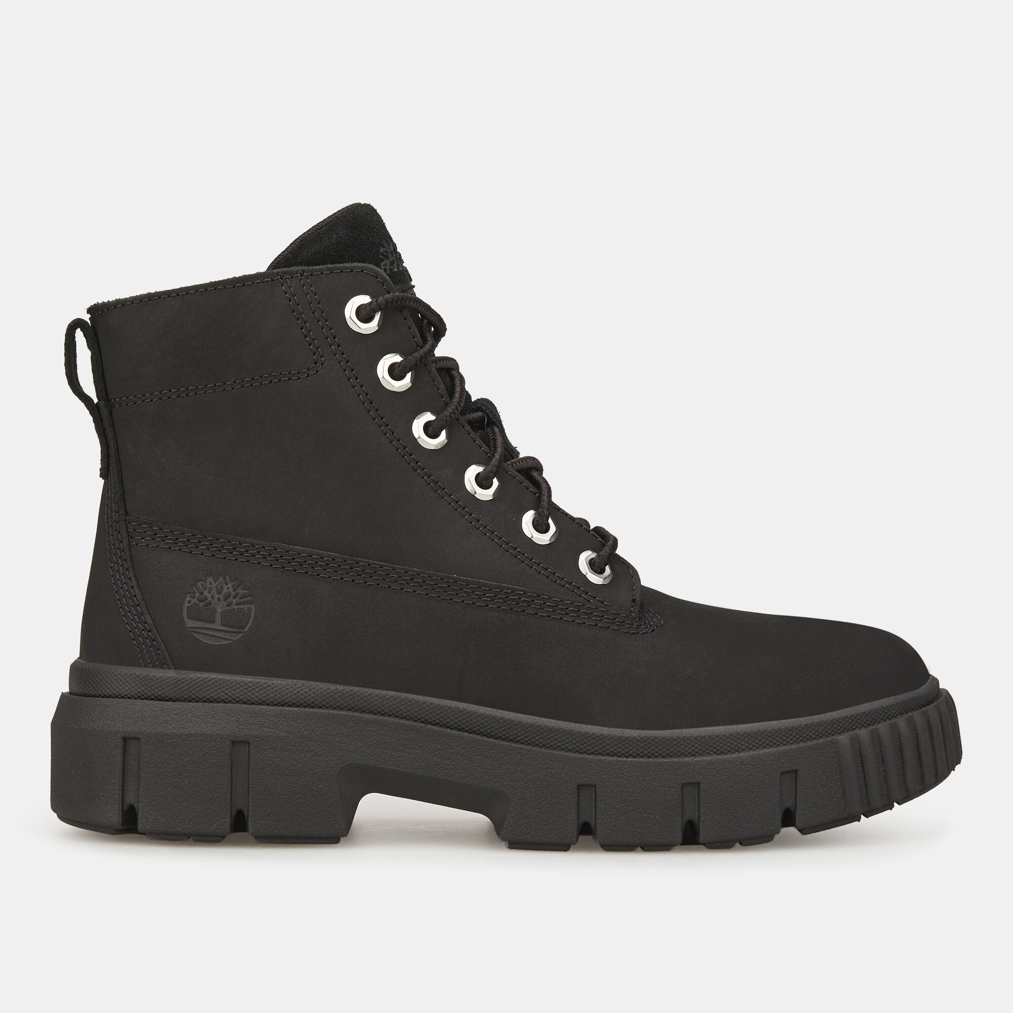 Buy Timberland Women s Greyfield Lace up Leather Boot Black in
