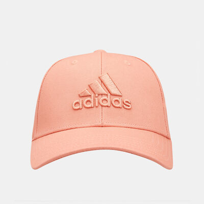 adidas Men's Big Tonal Logo Baseball Cap Pink