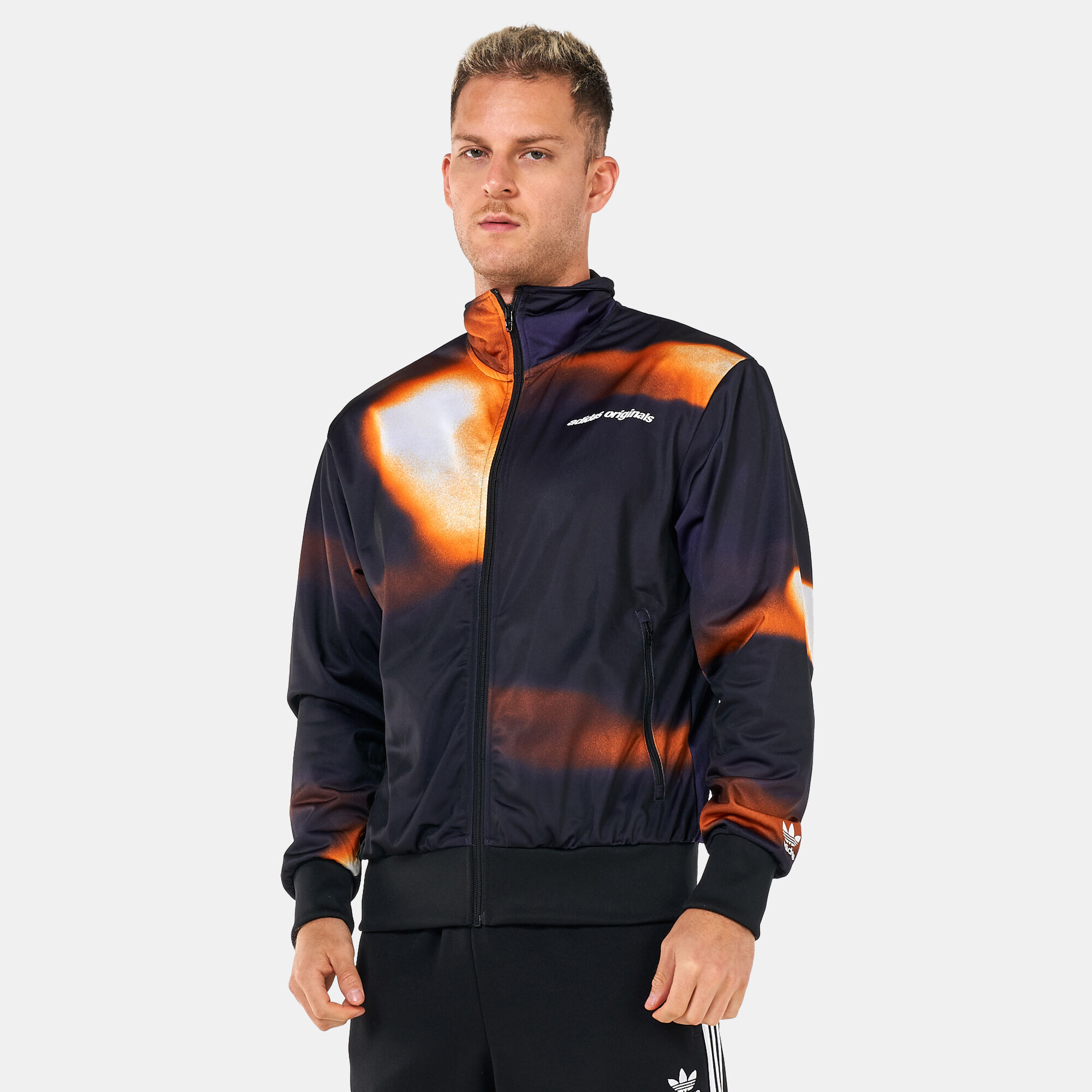 Graphic track jacket discount