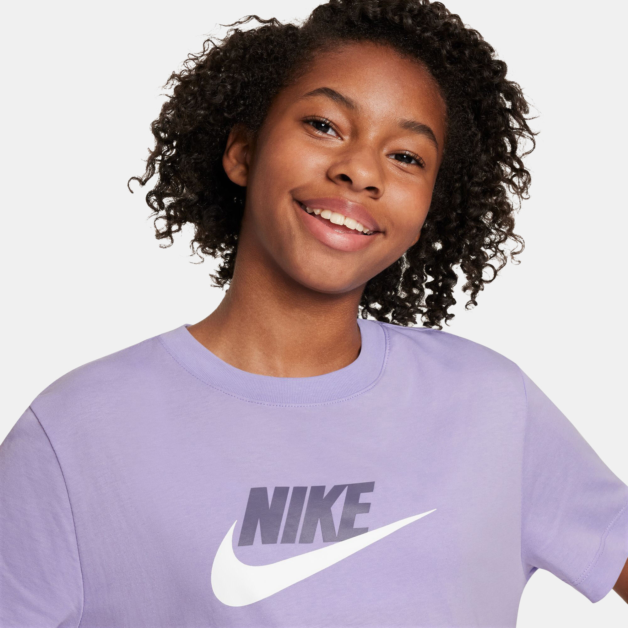 Women purple nike shirt outlet
