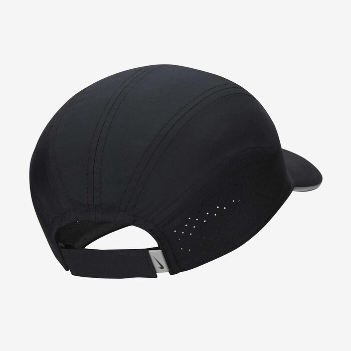 Nike Dri-FIT ADV Fly Unstructured Reflective Design Cap Black image number 1