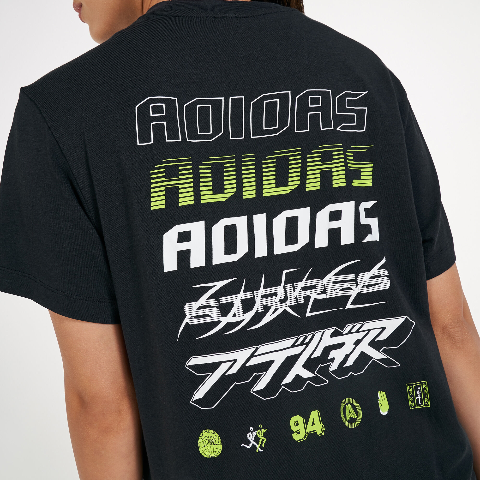Adidas original 2025 sticker t shirt