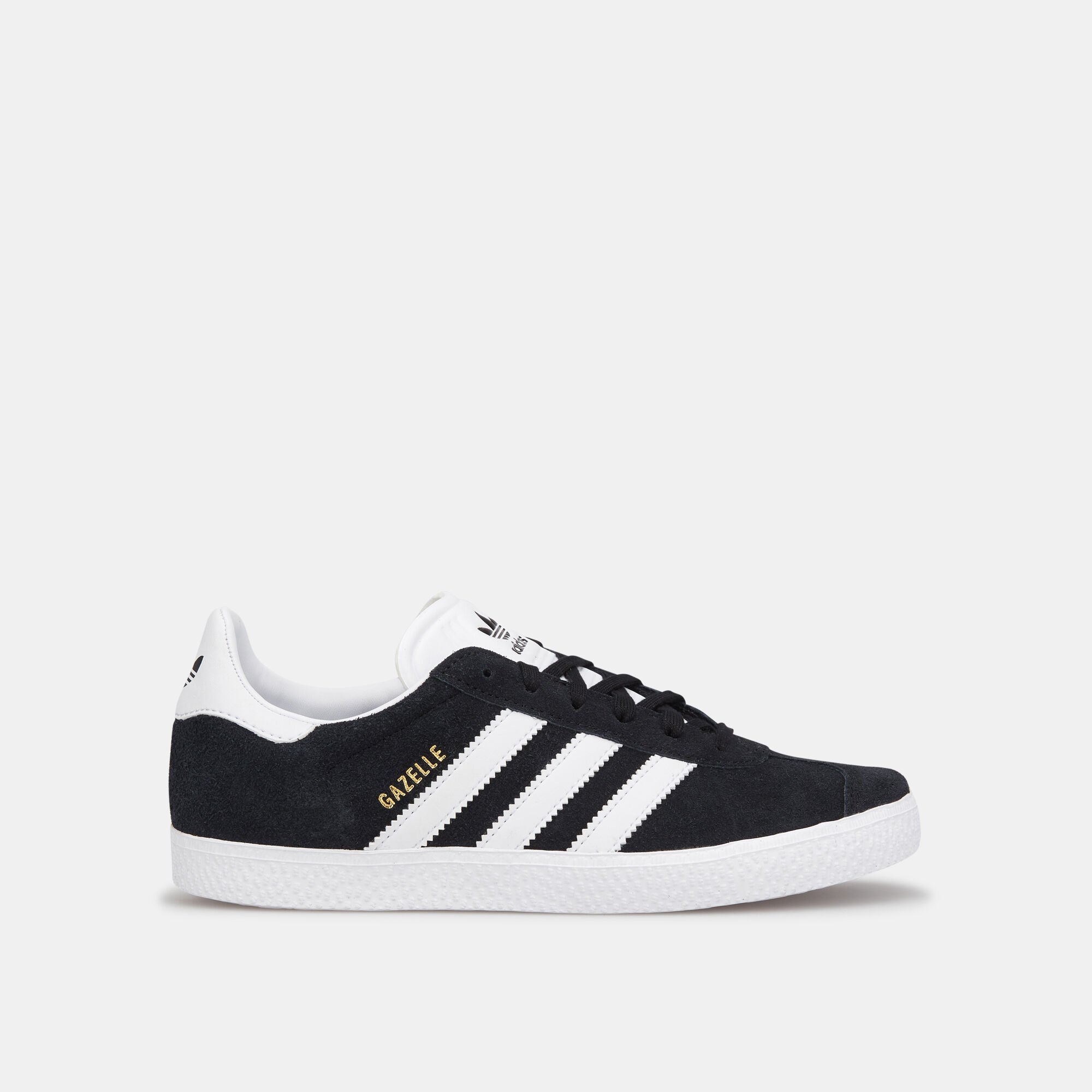 Adidas gazelle white leather junior on sale