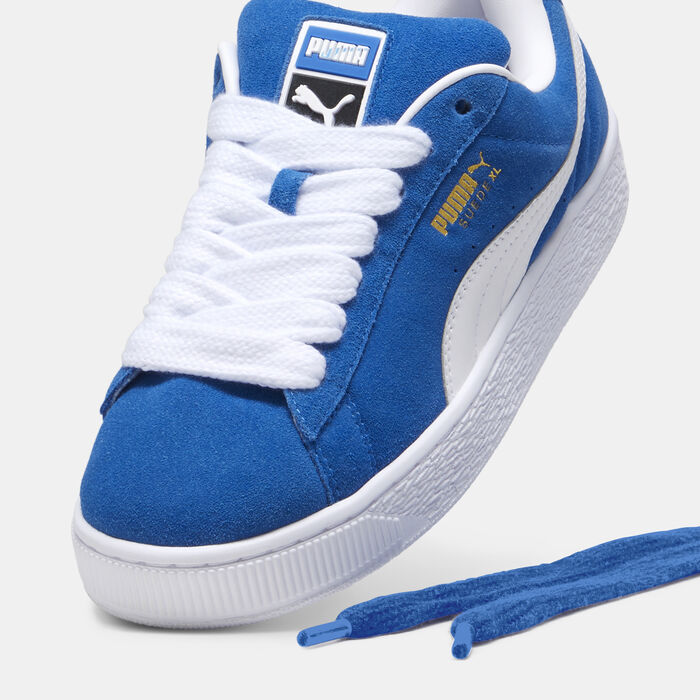 PUMA Women's Suede XL Shoes Blue image number 4