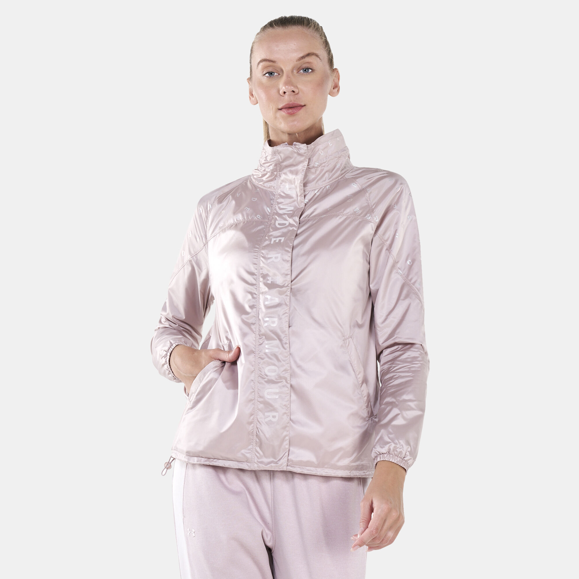 Under armour women's storm iridescent woven jacket sale