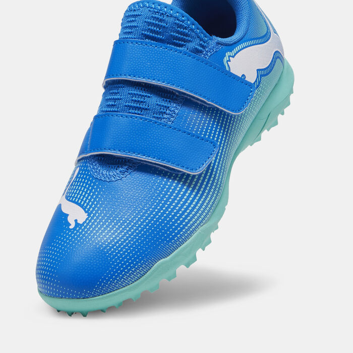 PUMA Kids' FUTURE 7 PLAY Turf Ground Football Shoes Blue image number 5