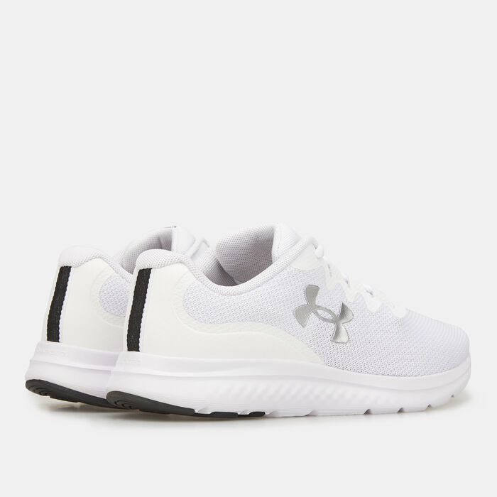 Under Armour Women's Charged Impulse 3 Knit Running Shoe White image number 3