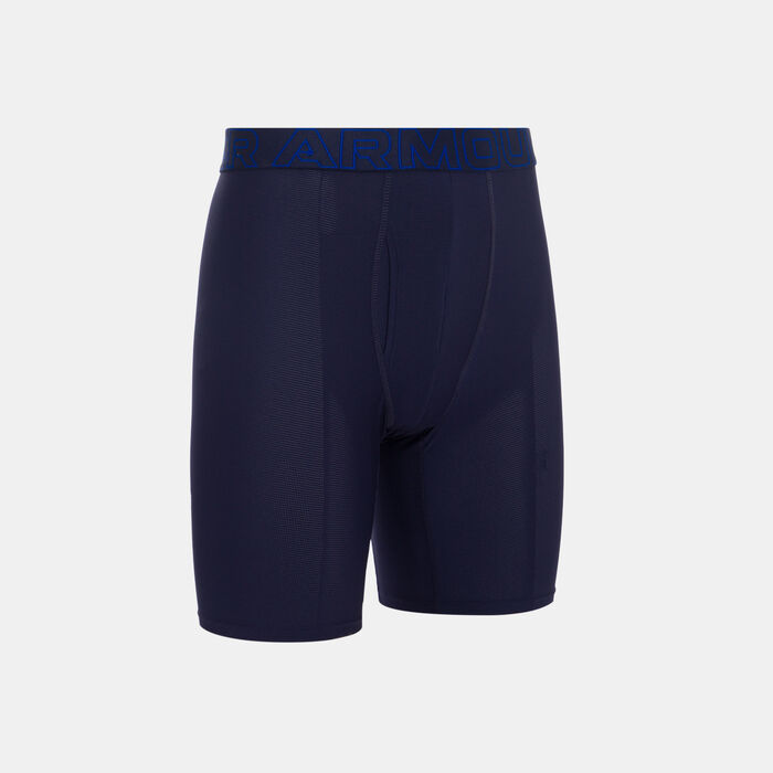 Under Armour Men's Performance Tech Mesh Boxerjock Boxers (3 Pack) Blue image number 6