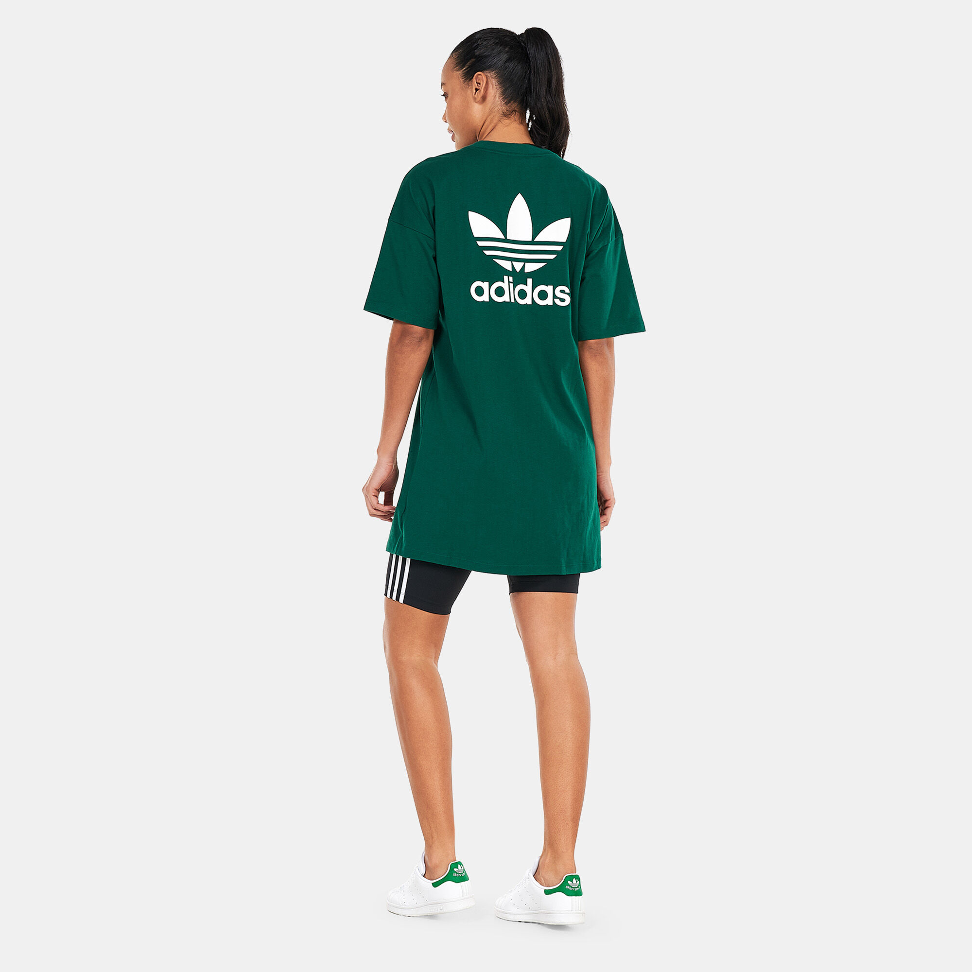 Adidas trefoil dress new arrivals