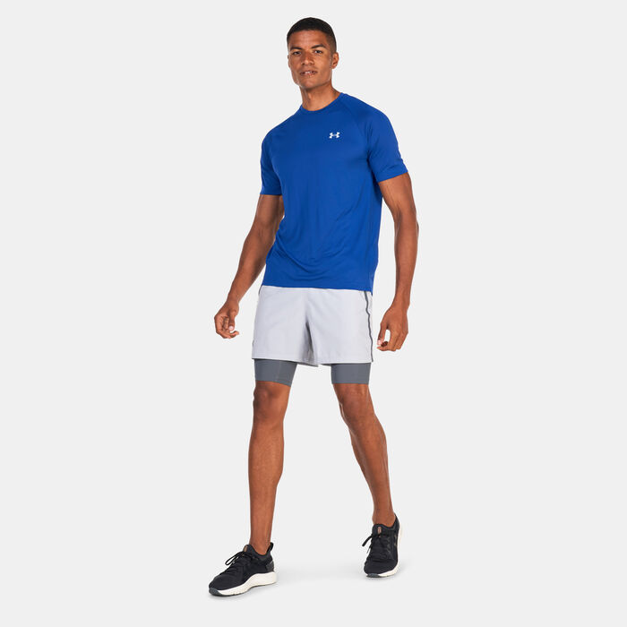 Under Armour Men's UA Tech&trade; Reflective Training T-Shirt Blue image number 2