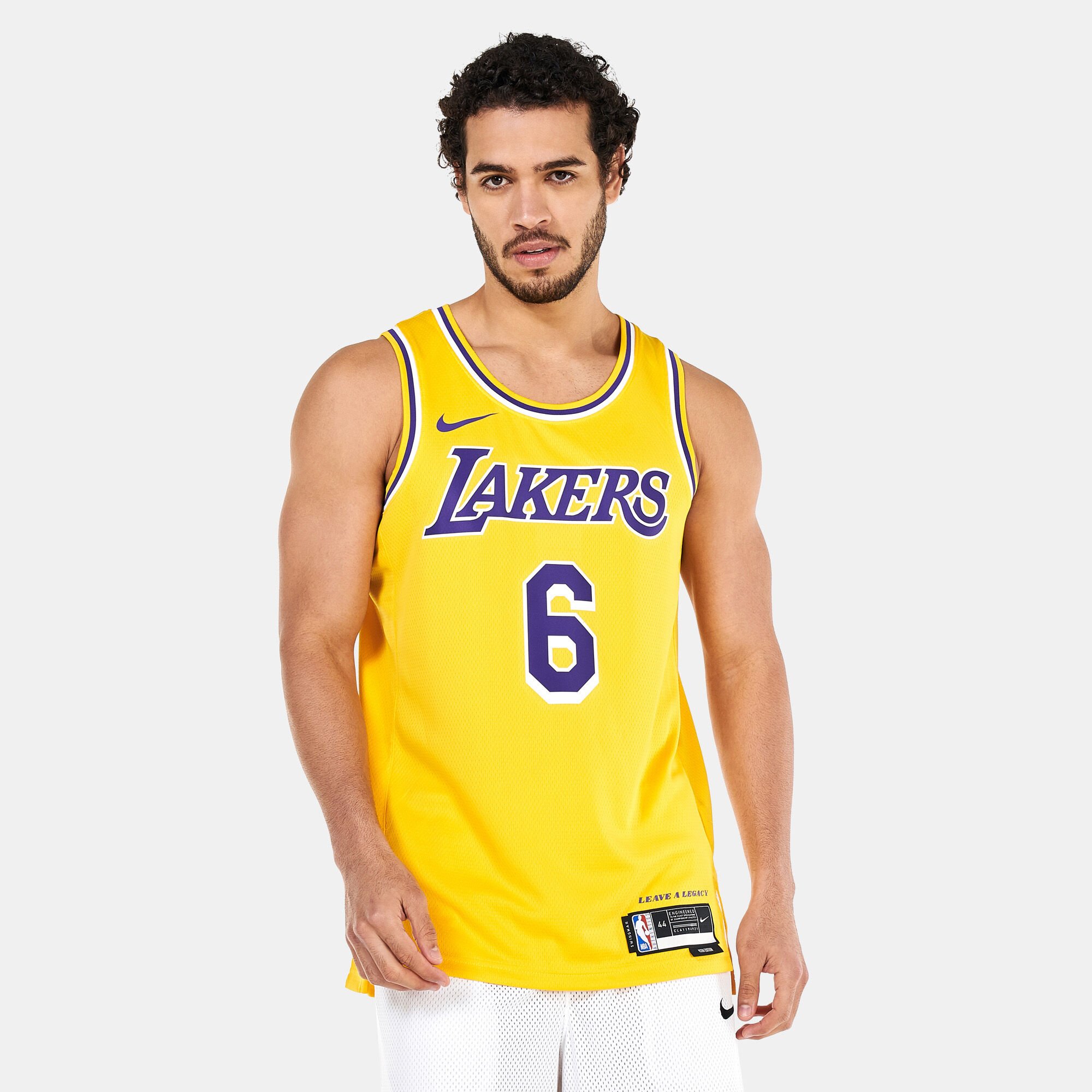 Men s Dri FIT NBA Swingman Los Angeles Lakers Icon Edition Jersey 2022 23 Yellow Nike in Kuwait SSS